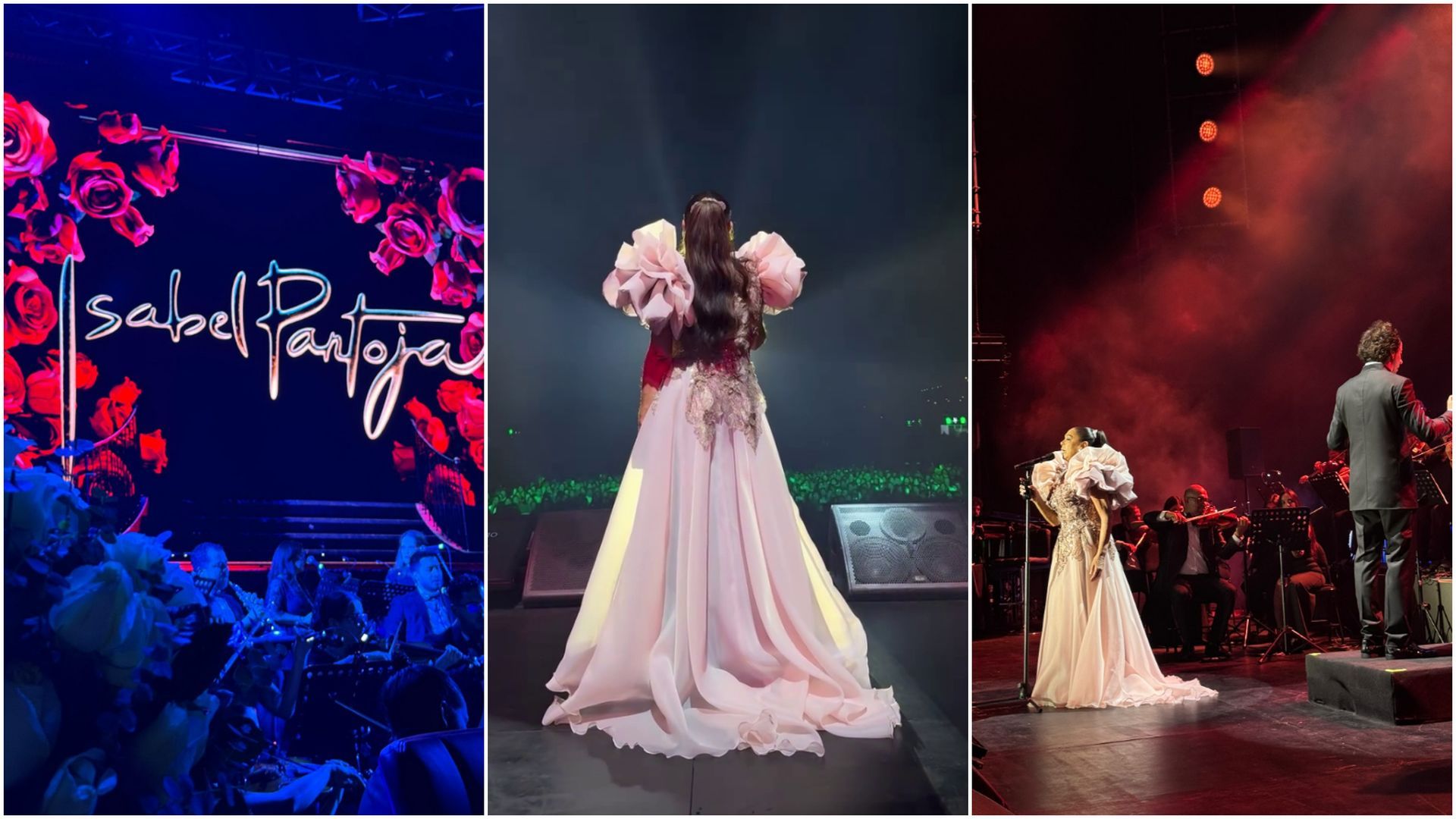 Primeras fotos de Isabel Pantoja en el estreno de su gira americana