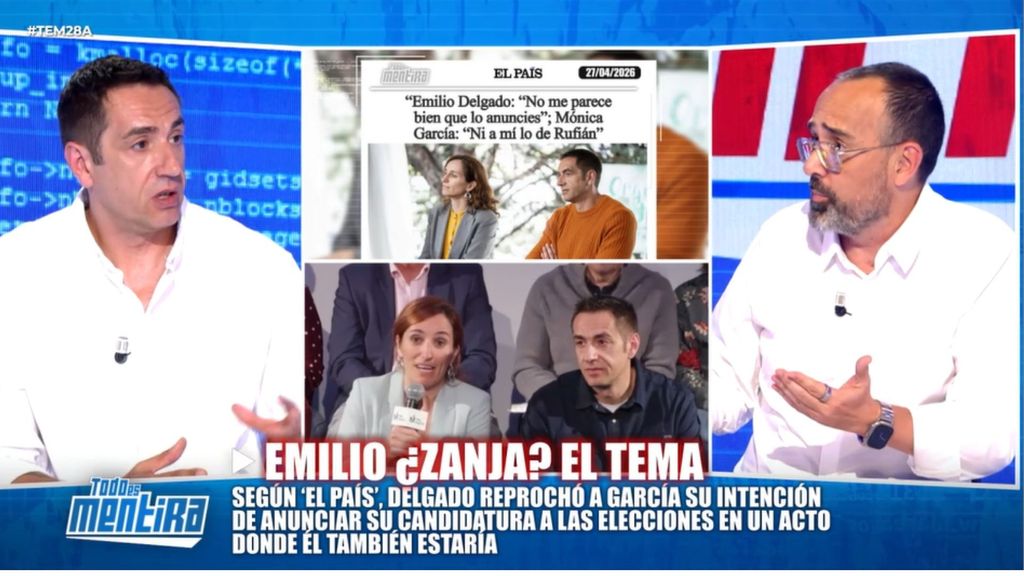 Risto Mejide, molesto con Emilio García por no aclarar el origen del reproche a García por el anuncio de su candidatura: "Me saca de mis casillas"