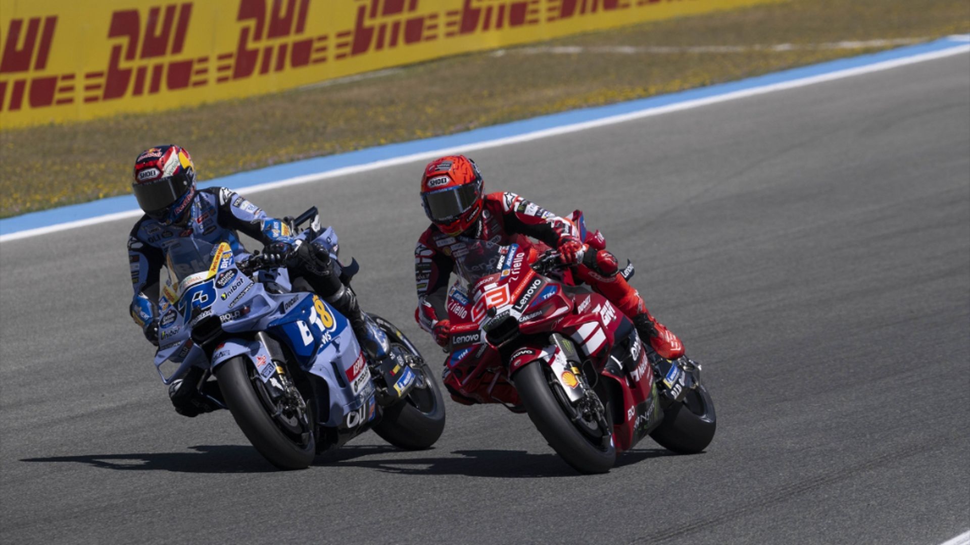 Álex y Marc Márquez, en Jerez