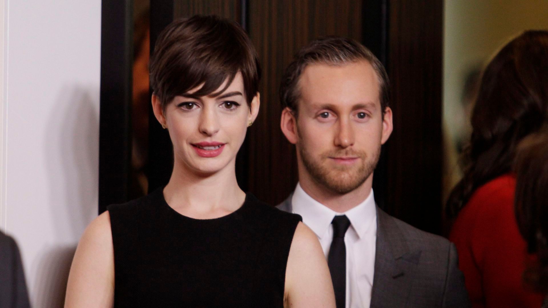 Anne Hathaway y su marido, Adam Shulman, en una imagen de archivo