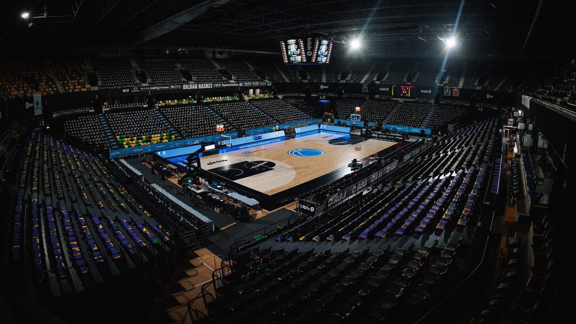 El Bilbao Arena iba a vibrar en la final contra el Paok