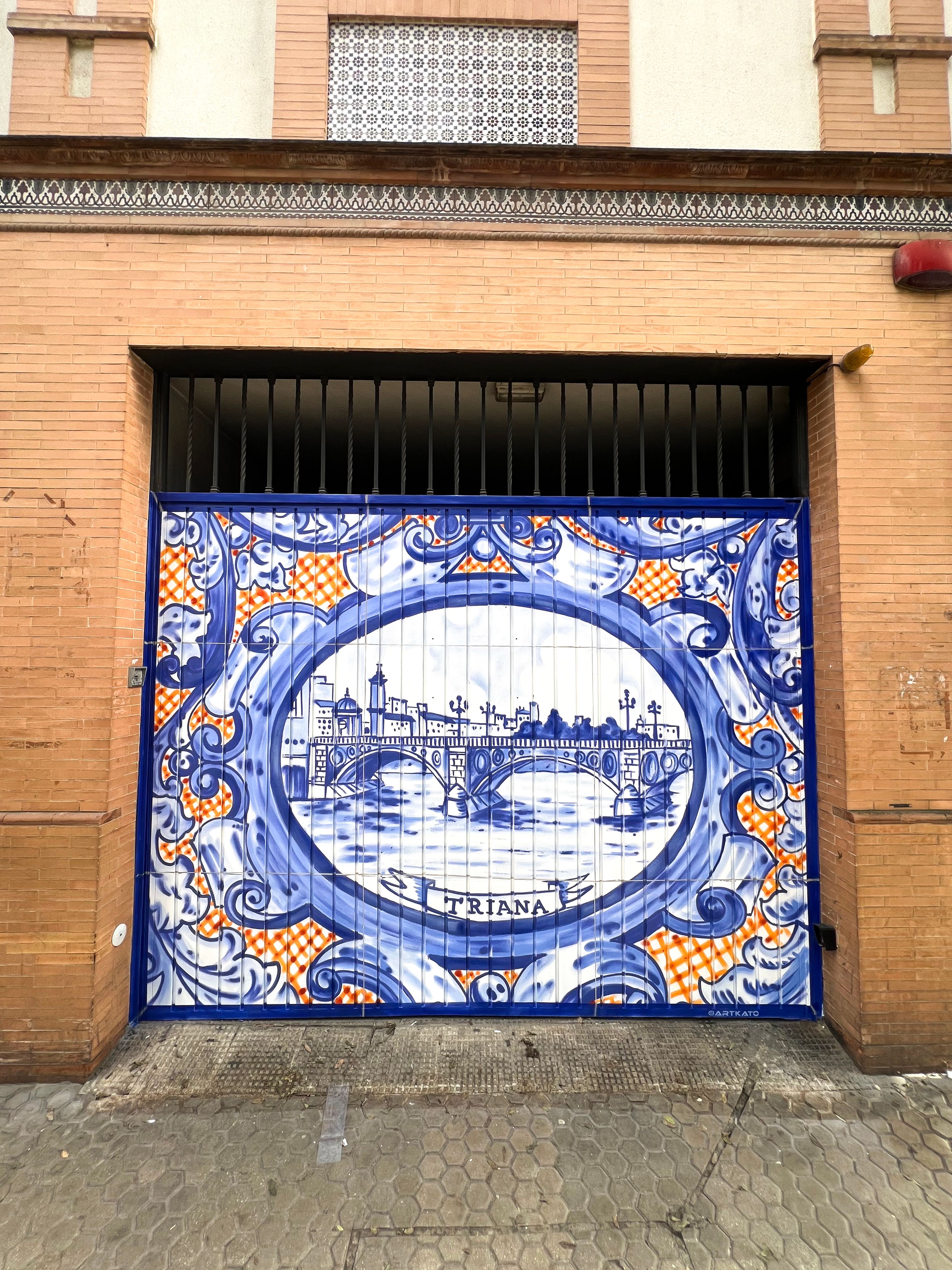 Grafiti del puente de Triana