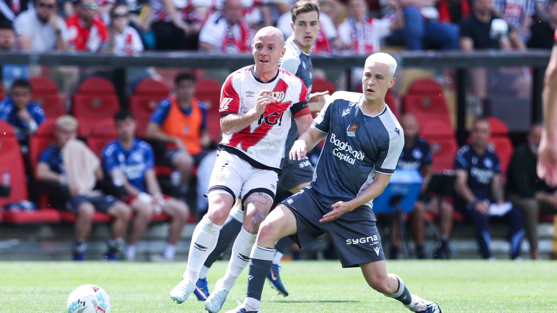 Isi Palazón ante la Real Sociedad