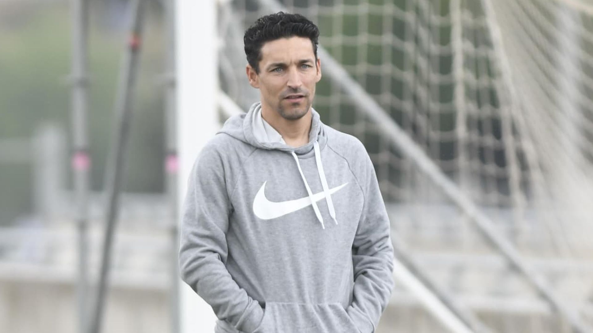 Jesús Navas, en la sesión del miércoles