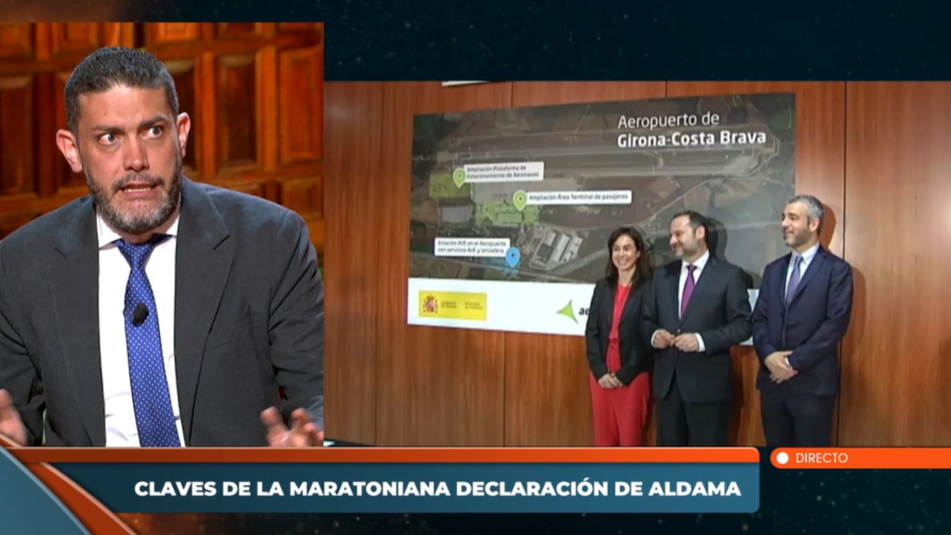 Jorge Calabrés, en shock ante las declaraciones de Irene Tabera sobre una vuelta de Isabel Pardo de Vera a Adif: 