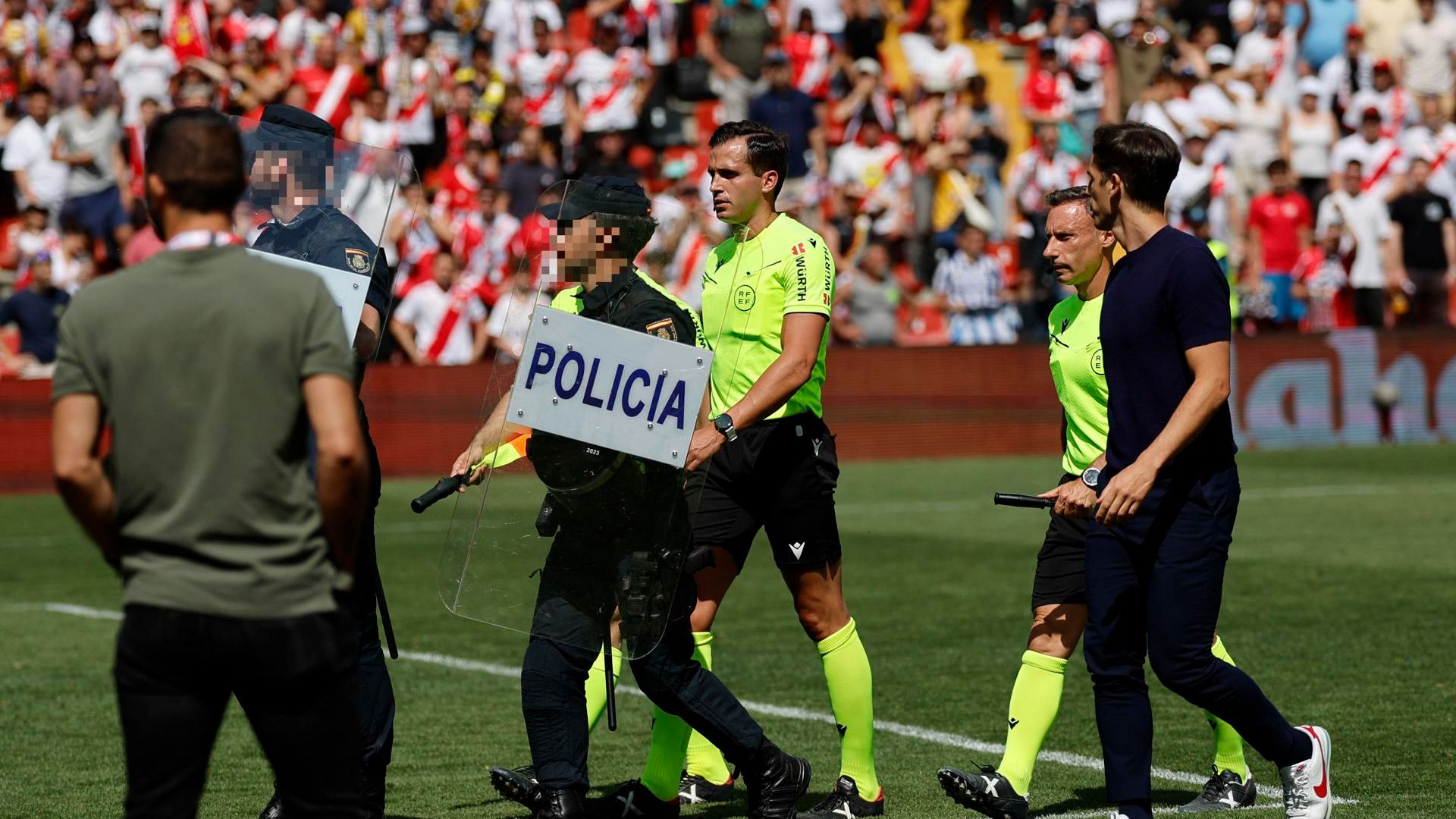 José Luis Guzmán, en el Rayo-Real Sociedad