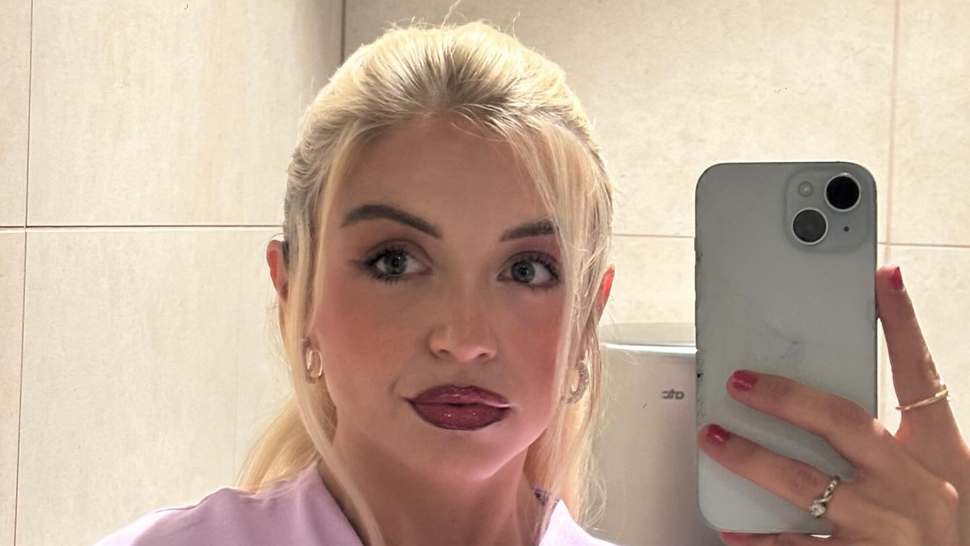 La influencer Rachel Kerr