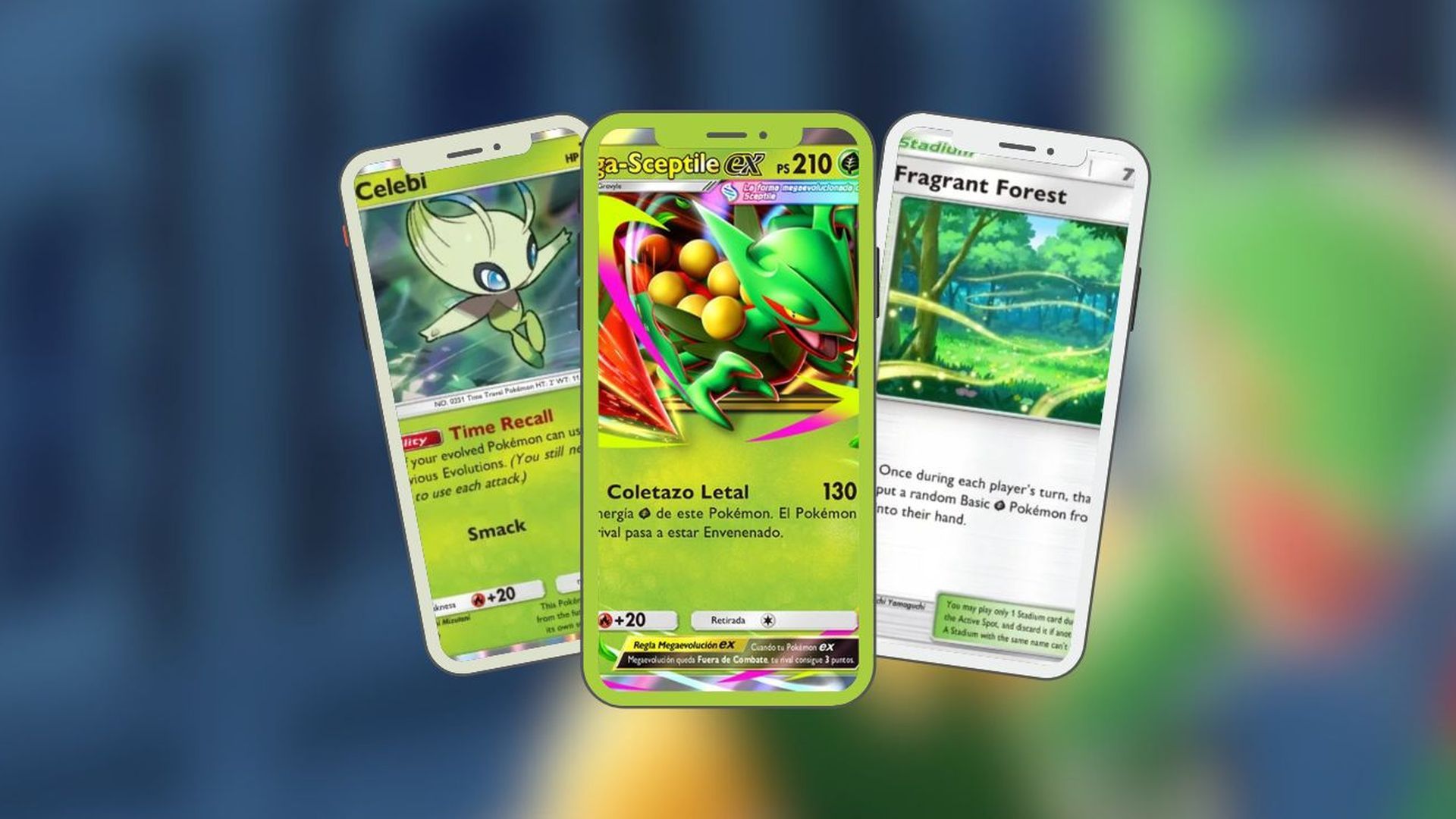 Los mazos de Mega Sceptile entra en el meta de Pokémon Pocket