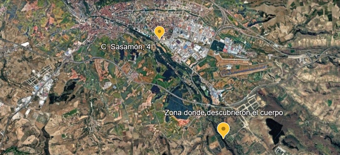 Mapa del crimen sin resolver de Laura Domingo