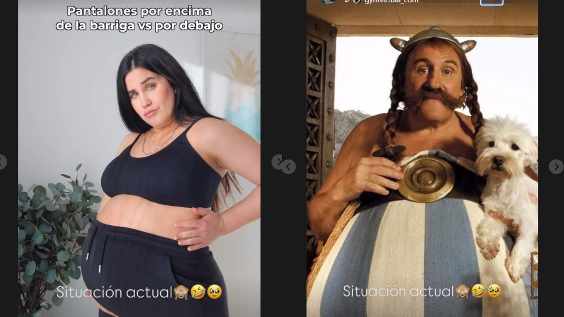 Patry Jordán se compara con Obélix