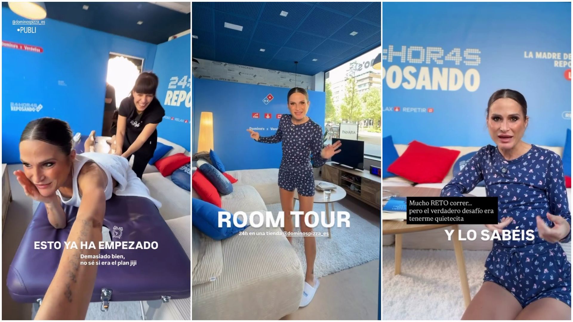 Verdeliss enseña el room tour donde tiene que pasar 24 horas en reposo