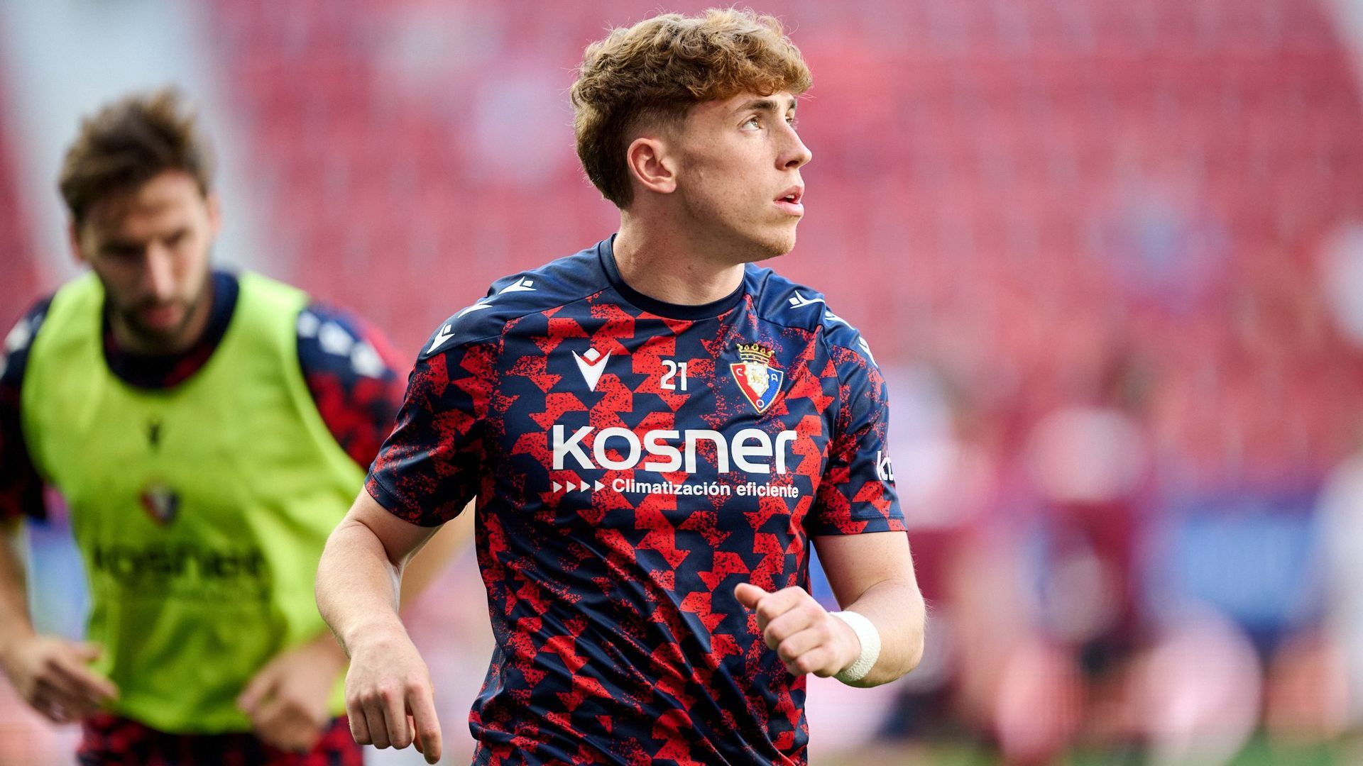 Víctor Muñoz, jugador de Osasuna