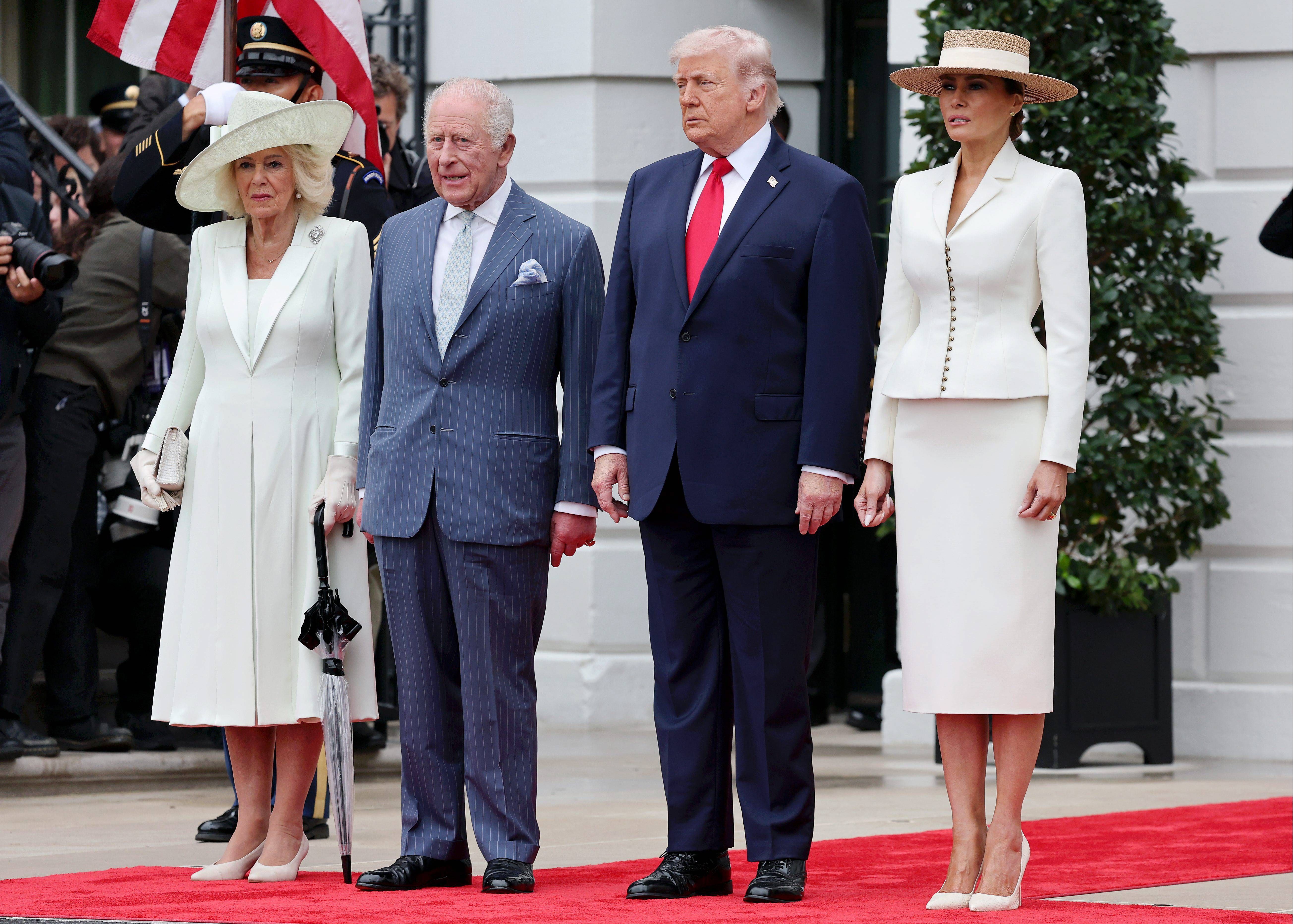 Camila, durante su viaje a Estados Unidos