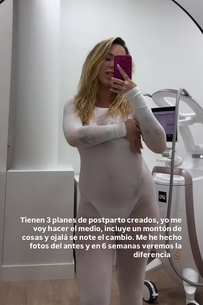 Danna Ponce a punto de comenzar su tratamiento postparto