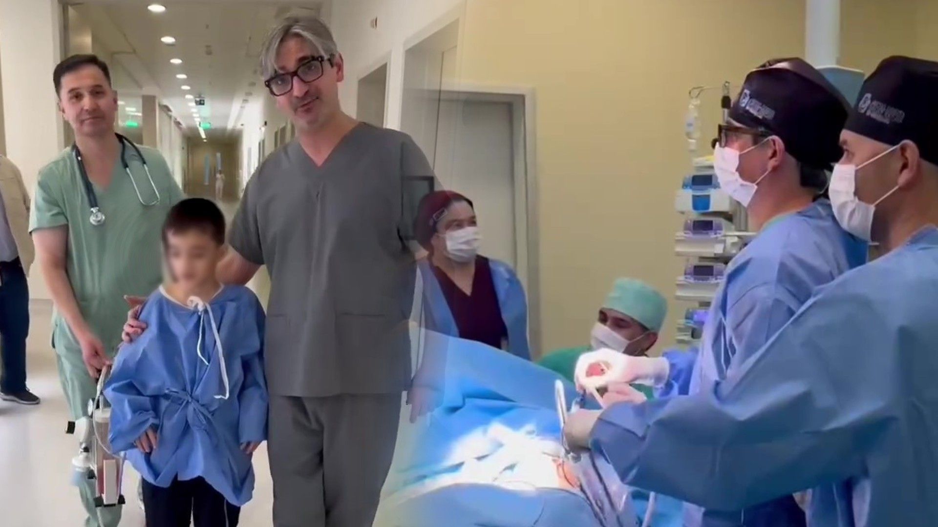 Diego González y el niño de 11 años