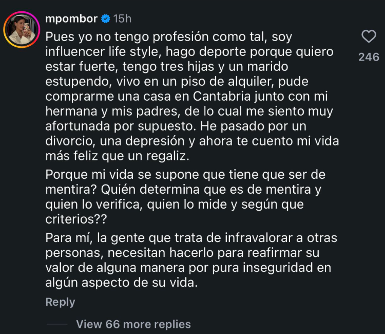 El comentario de Marta Pombo