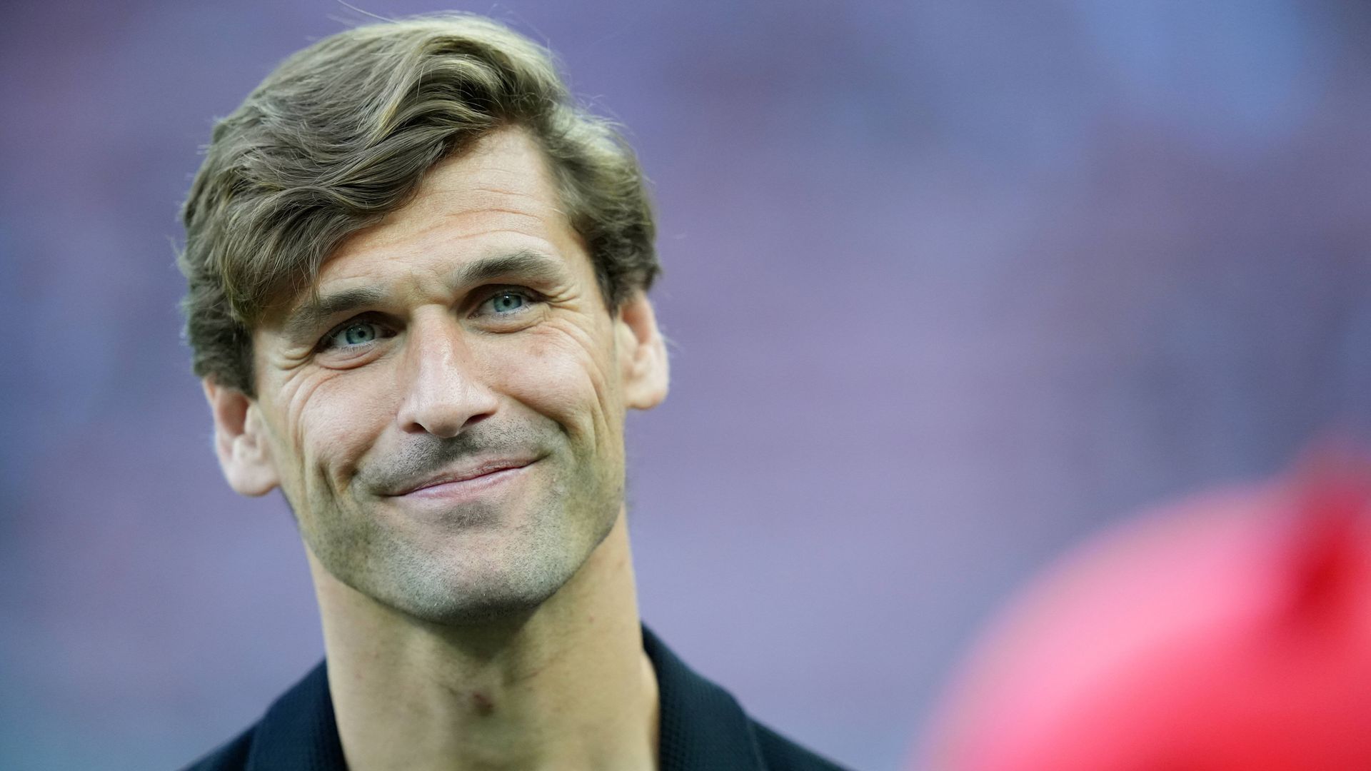 Fernando Llorente en la previa de un encuentro