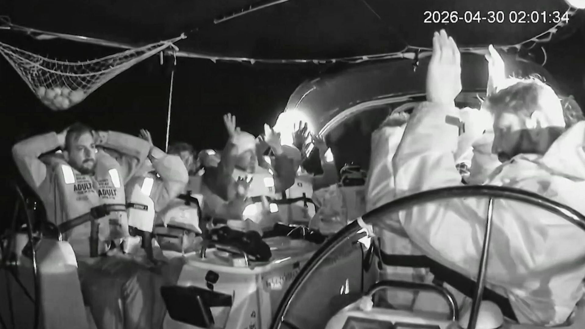 Activistas de la flotilla interceptada por Israel