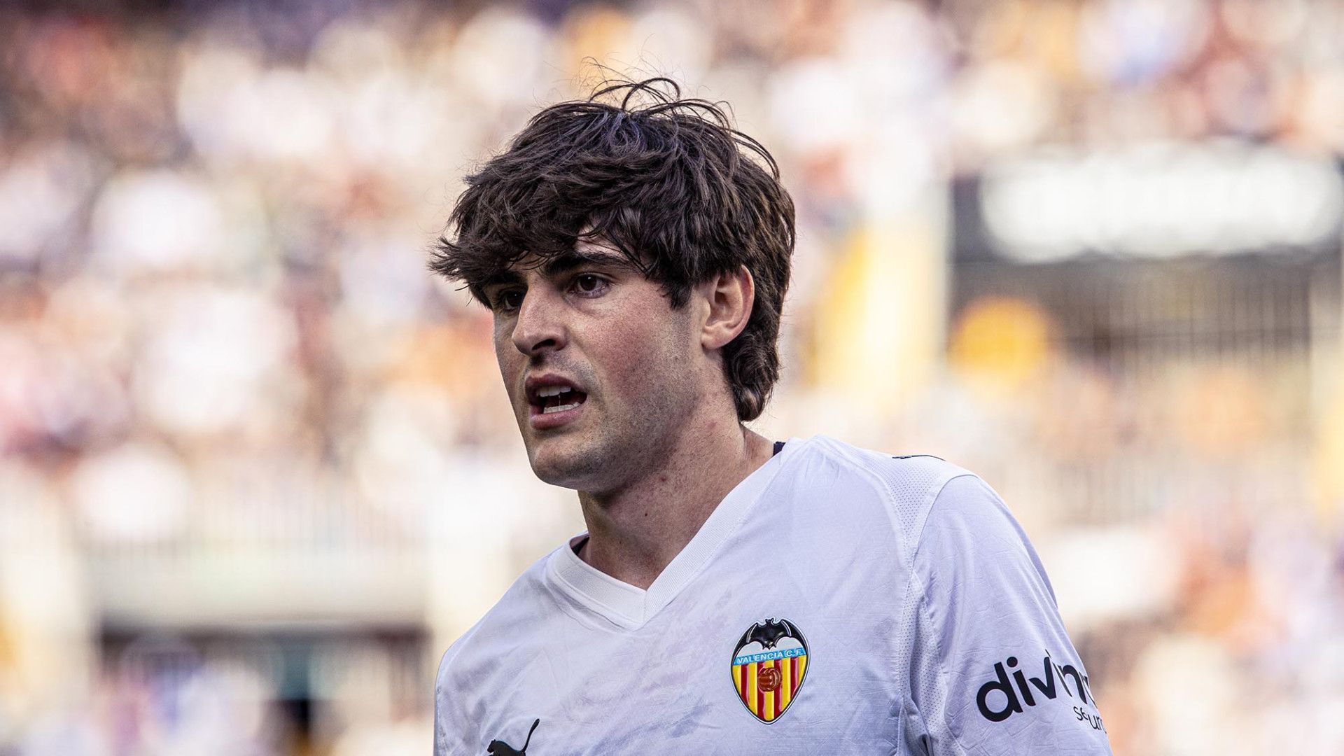 Javi Guerra en Mestalla
