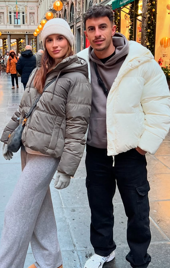 Juanpi y Sandra en un viaje de enamorados a Bruselas