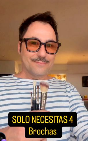 Las cuatro brochas imprescindibles para un maquillaj completo