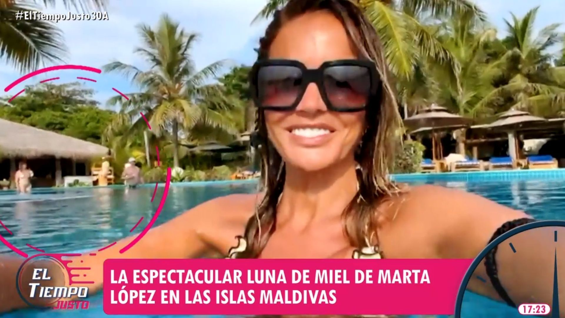 Lo que no se vio de la luna de miel de Marta López en Maldivas: "No me lo creo"