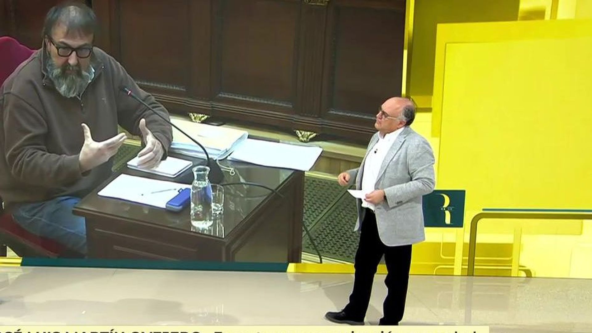 Los movimientos de manos delatan Koldo en su declaración: "Está nervioso"