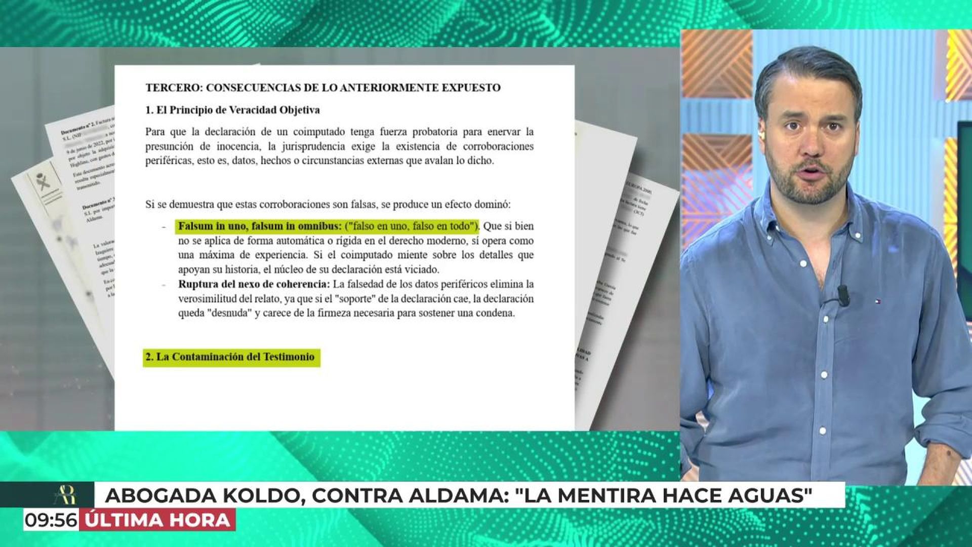 Los puntos presentados por la defensa de Koldo para tratar de desmentir a Aldama