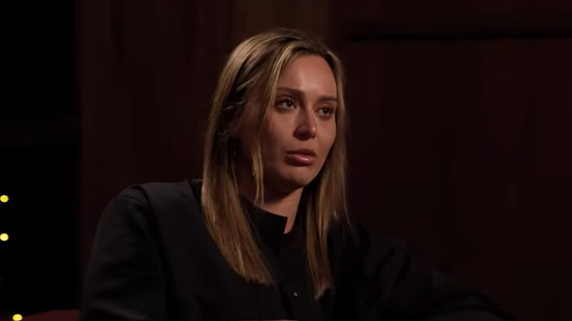 Paula Badosa, en la entrevista con Mario Suárez