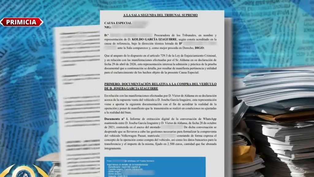 Primicia | Las pruebas aportadas por la abogada de Koldo para desmontar el testimonio de Aldama