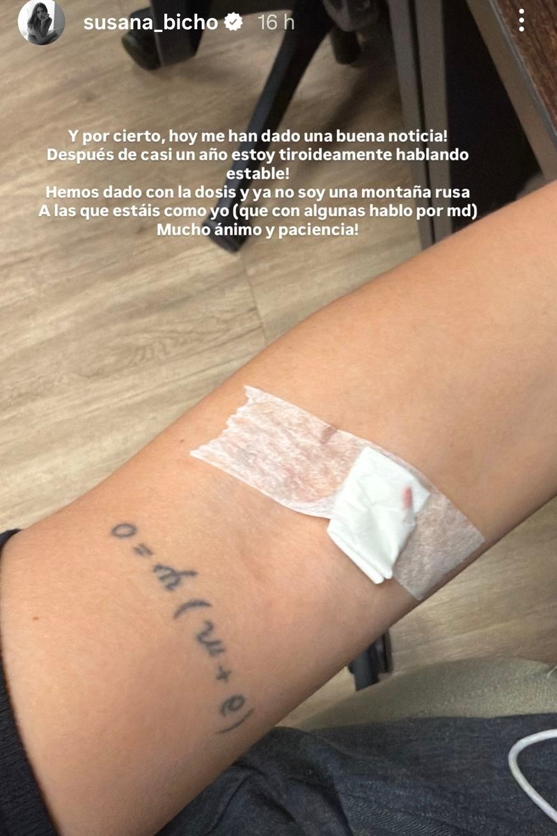 Susana revela la buena noticia que ha recibido con su problema de tiroides
