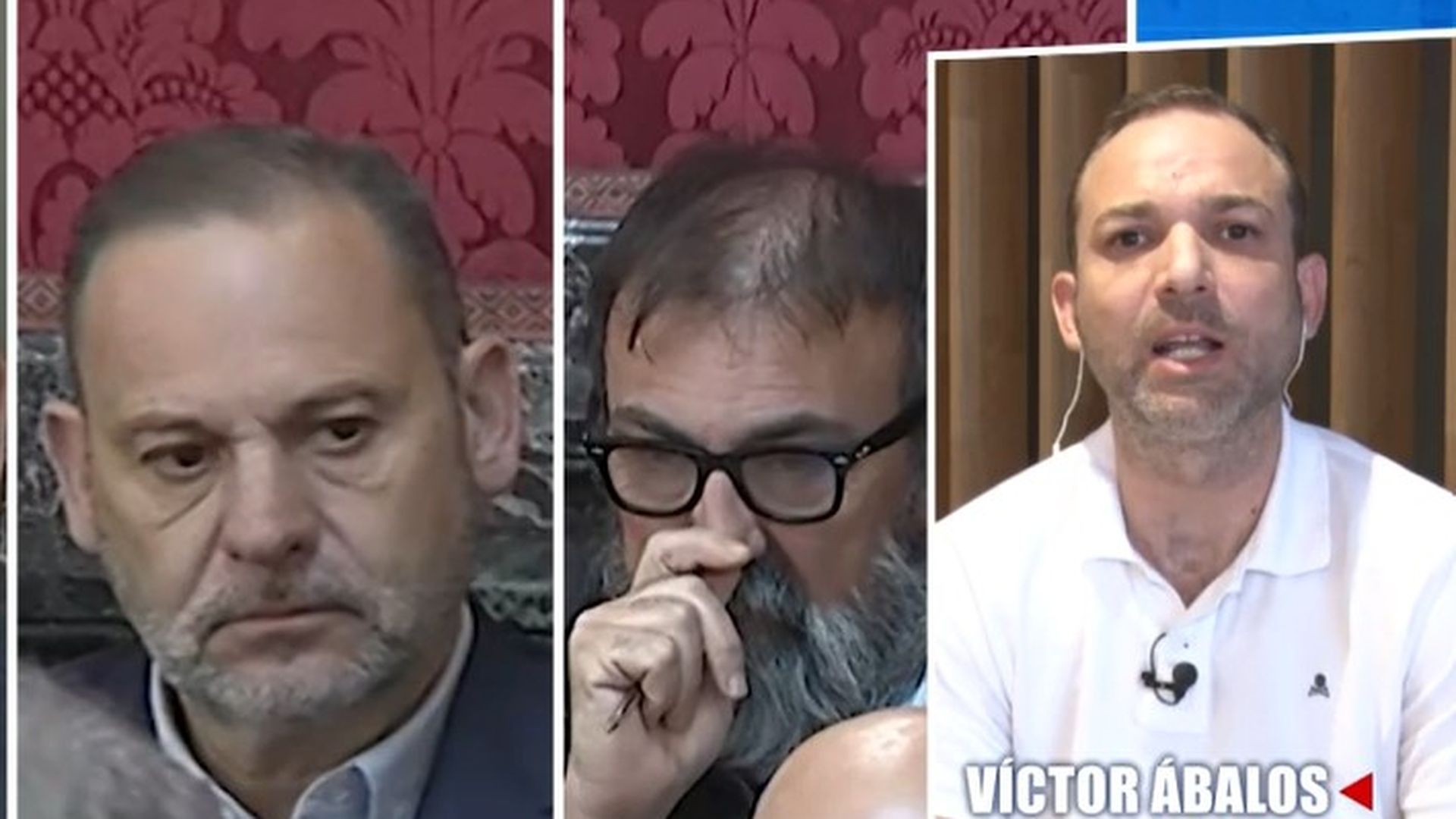 Víctor Ábalos explica cómo está viendo a su padre durante el juicio del caso mascarillas: “Me sorprende su entereza y su fuerza mental y física”