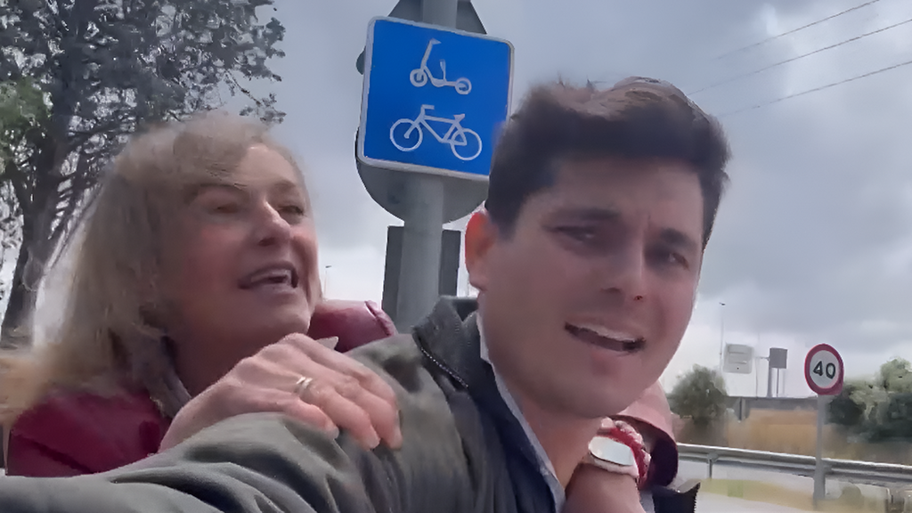 Vito Quiles comparte imágenes de su supuesta agresión a Begoña Gómez