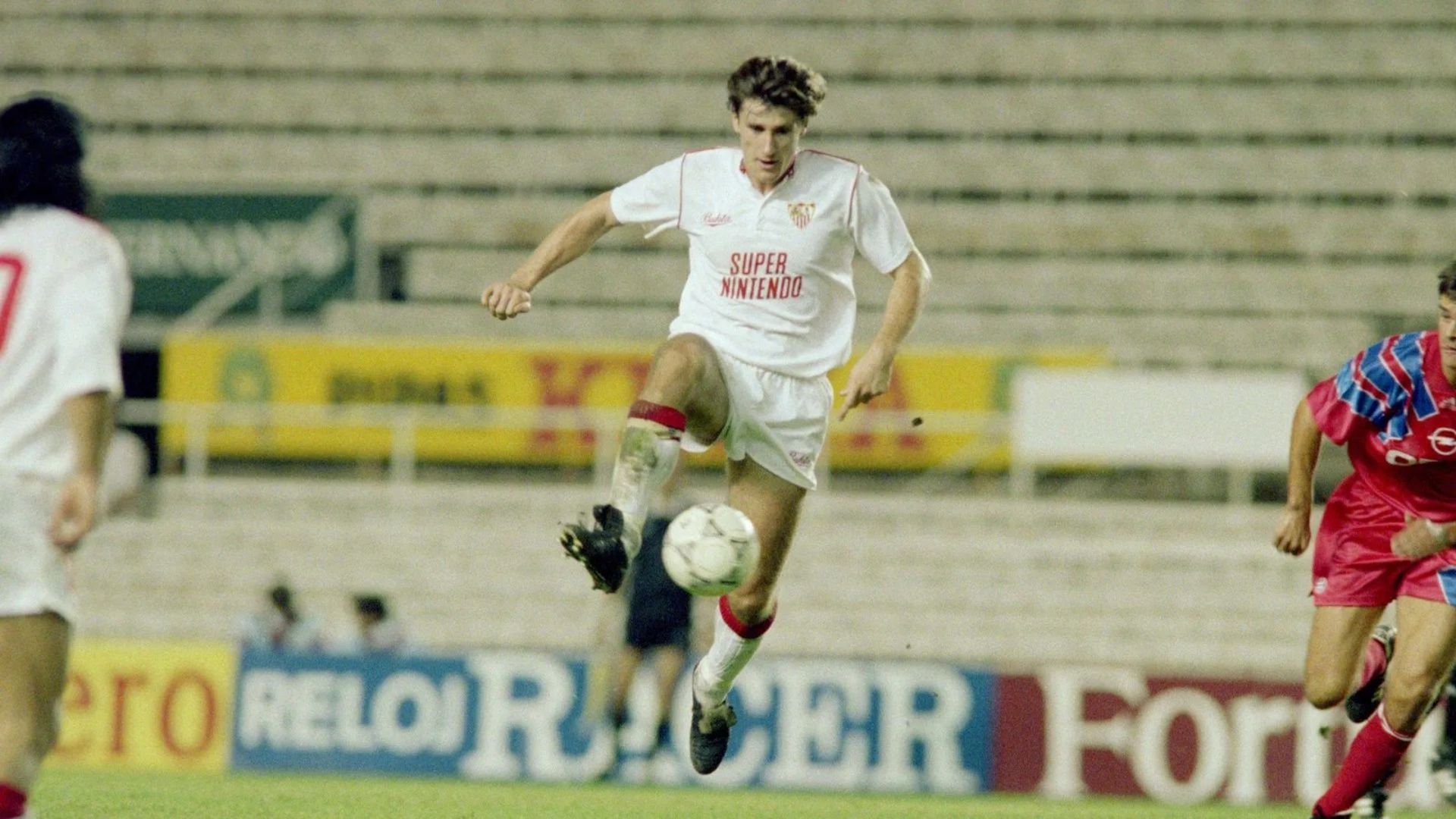 Davor Suker, en su etapa en el Sevilla
