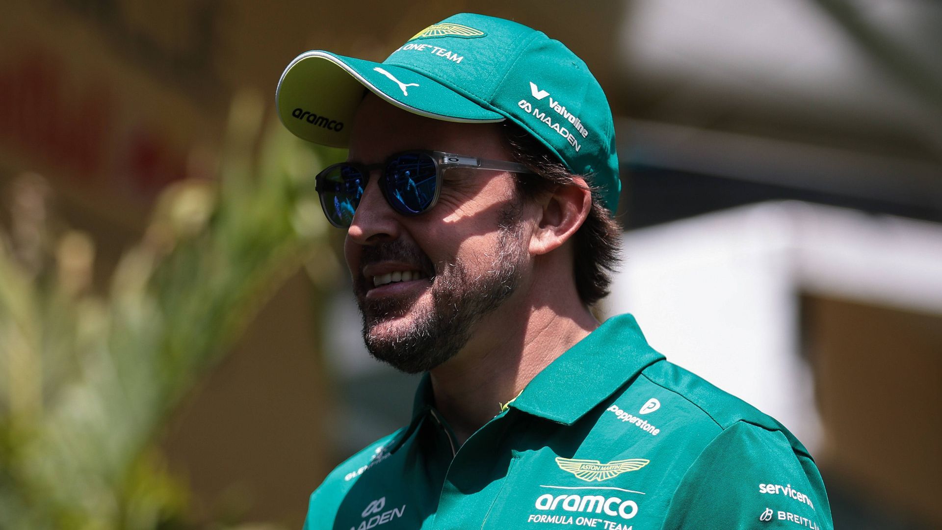 Fernando Alonso, durante el Gran Premio de Miami de Formula 1