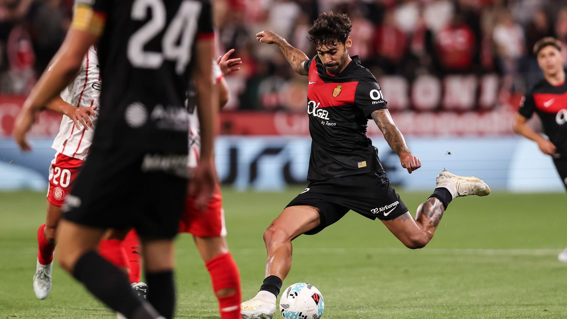 Samu Costa, en el partido contra el Girona