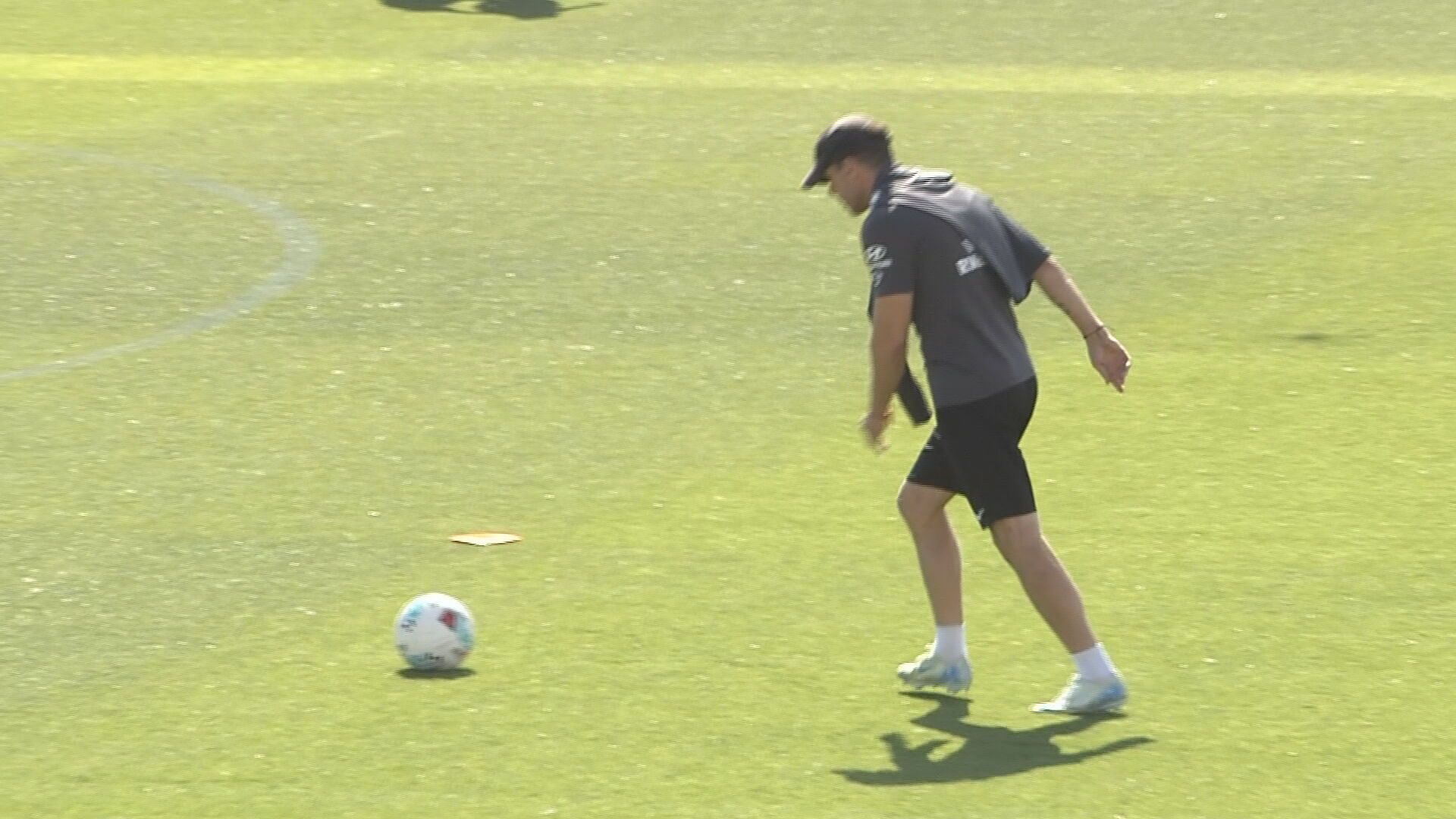 Simeone pone a prueba su puntería