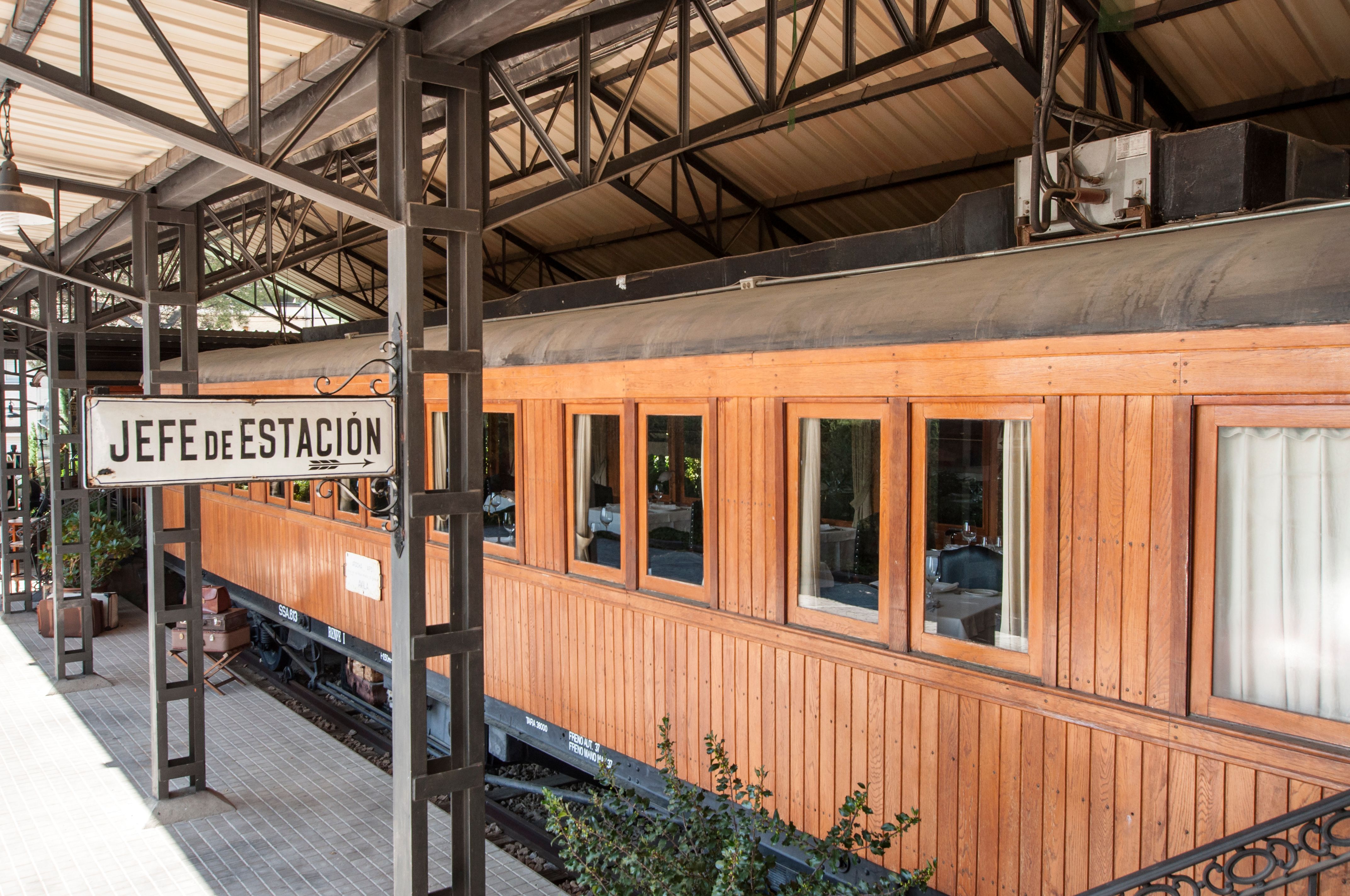 El tren no se mueve pero viajrás a través de los sabores
