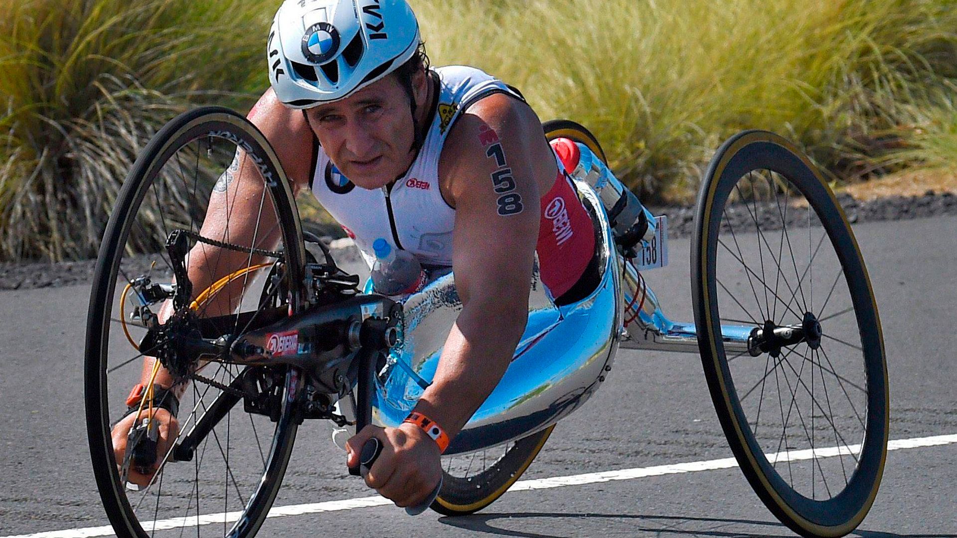 Alex Zanardi, expiloto de Fórmula 1 y atleta paralímpico