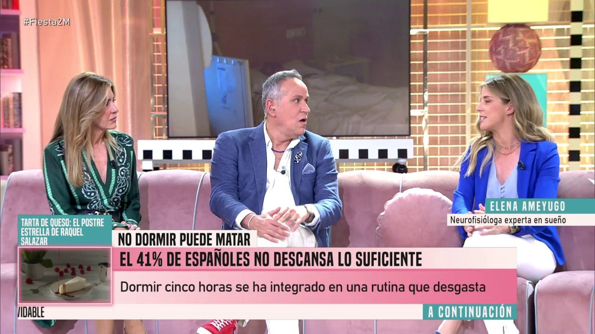Emma García, en shock con la confesión de Aurelio Manzano y su extraña forma de dormir: "Terrible"