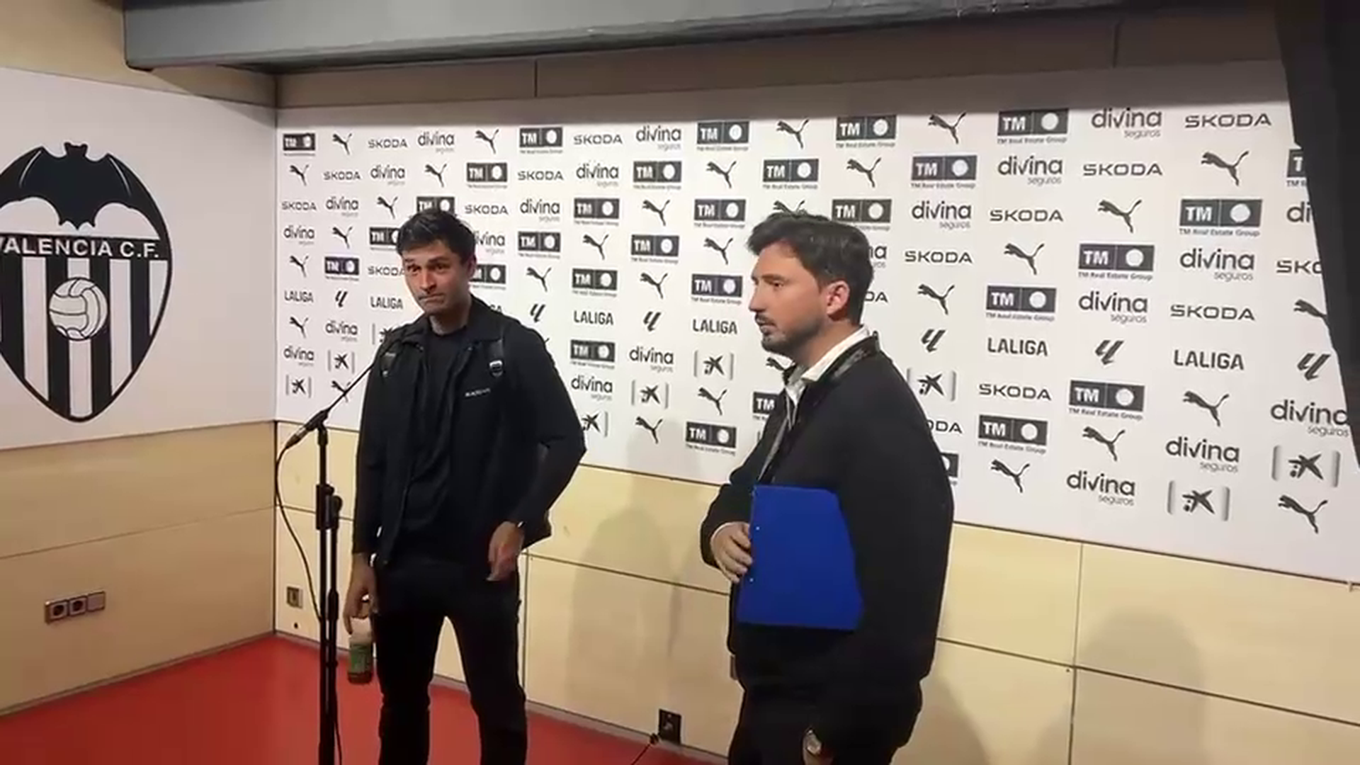 Hugo Duro responde a los medios tras la derrota ante el Atleti