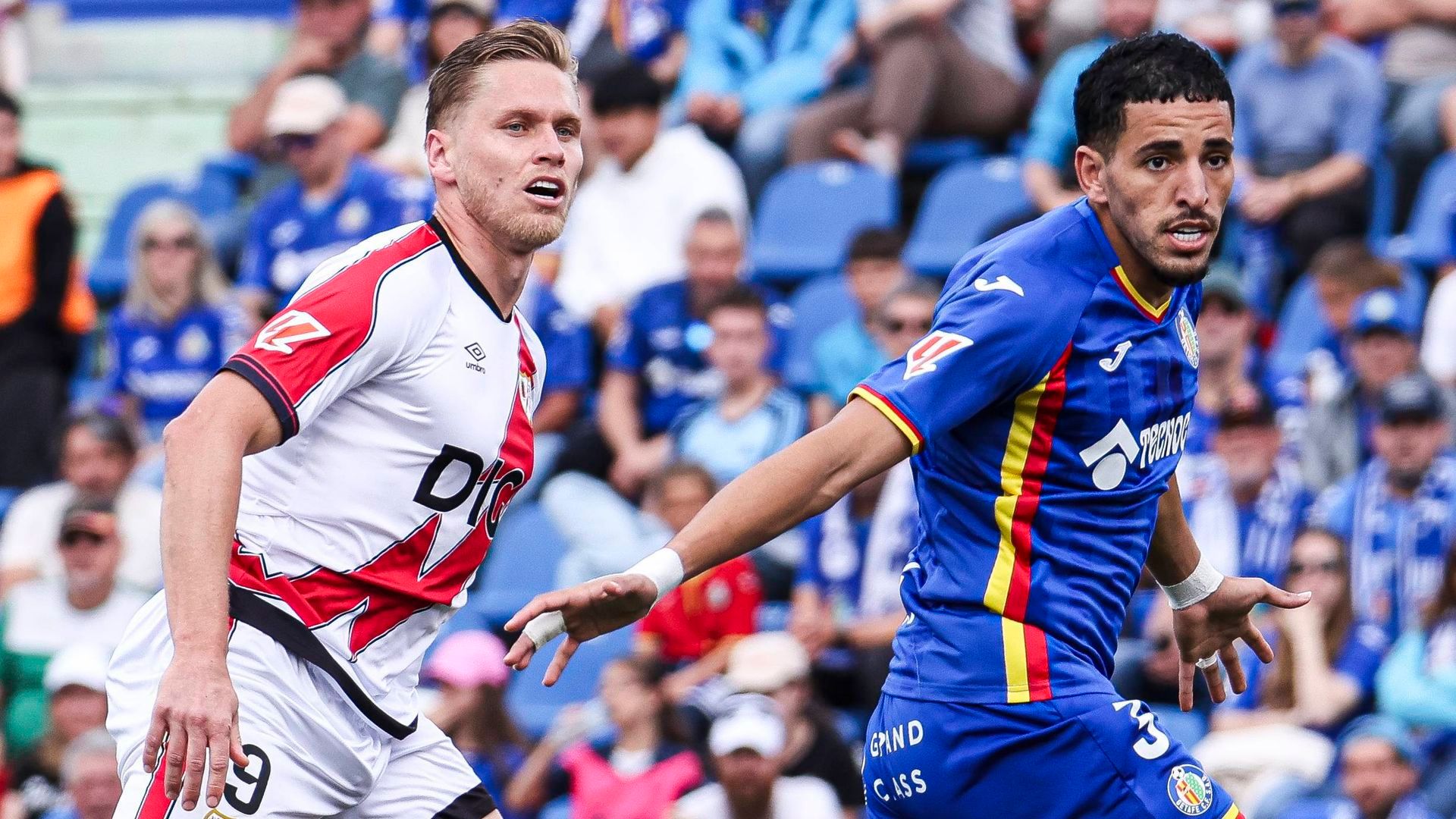 Abqar y Alemao durante el partido