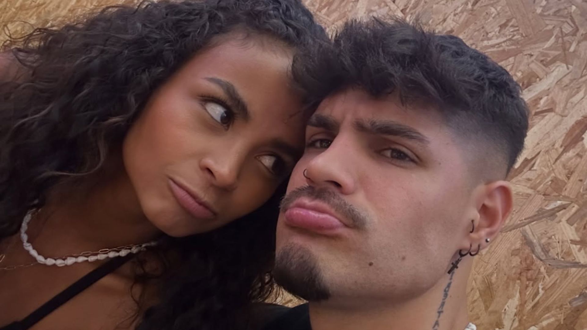 Álvaro Rubio y Mayeli Díaz, en una imagen de su red social