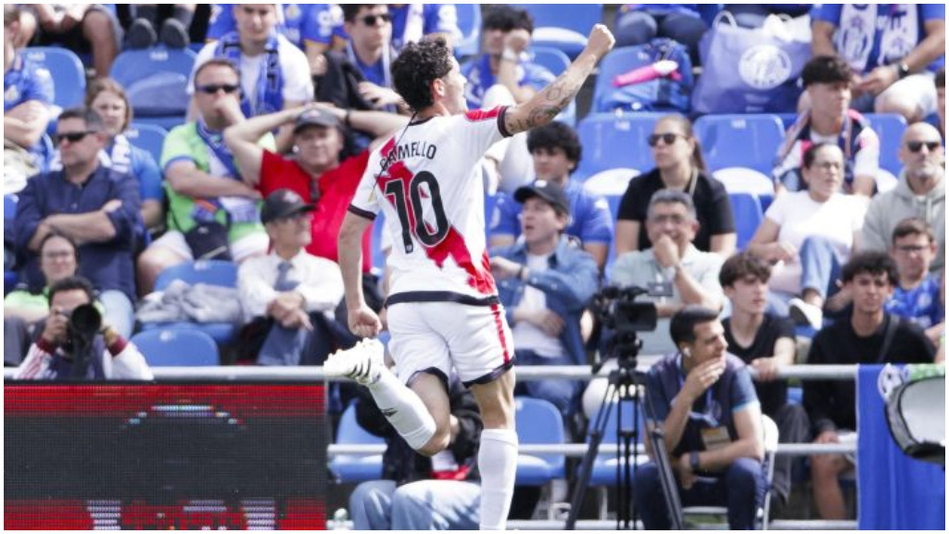 El gol de Camello ante el Getafe