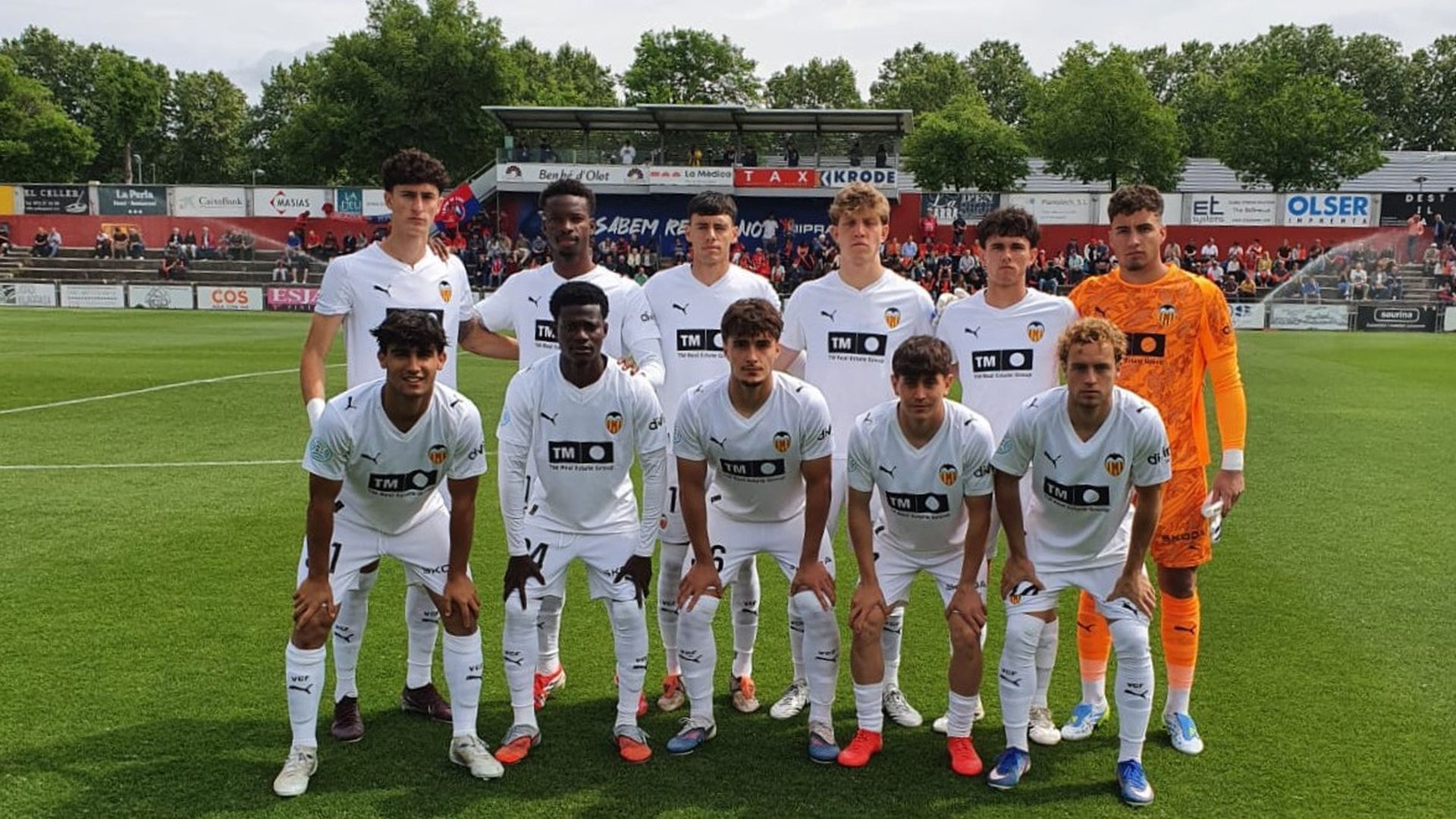 El VCF Mestalla pierde en Olot