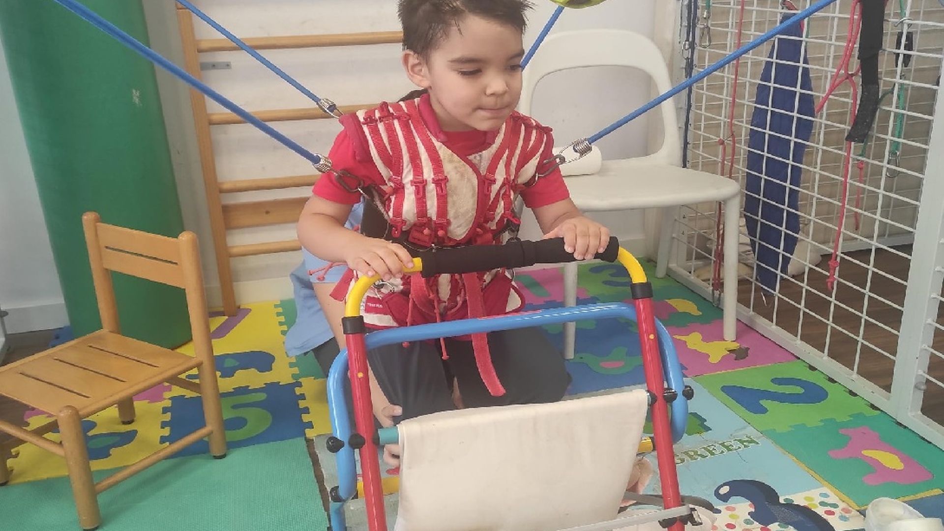 José, niño valenciano con parálisis cerebral