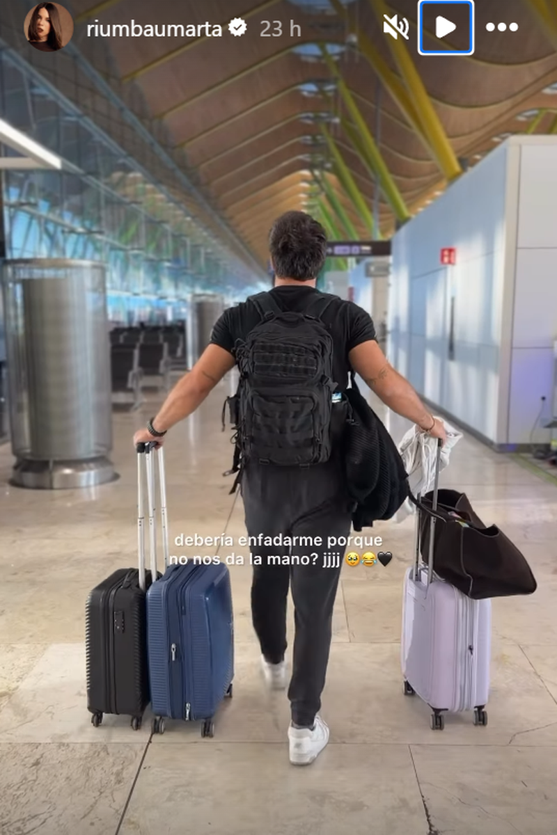 Marta Riumbau y su nuevo novio