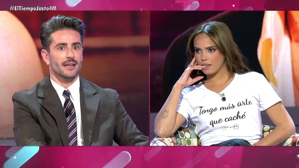 Gloria Camila y Pelayo Díaz tienen un cara a cara tras su rifirrafe sobre los toreros: "Me he hecho hasta una camiseta"