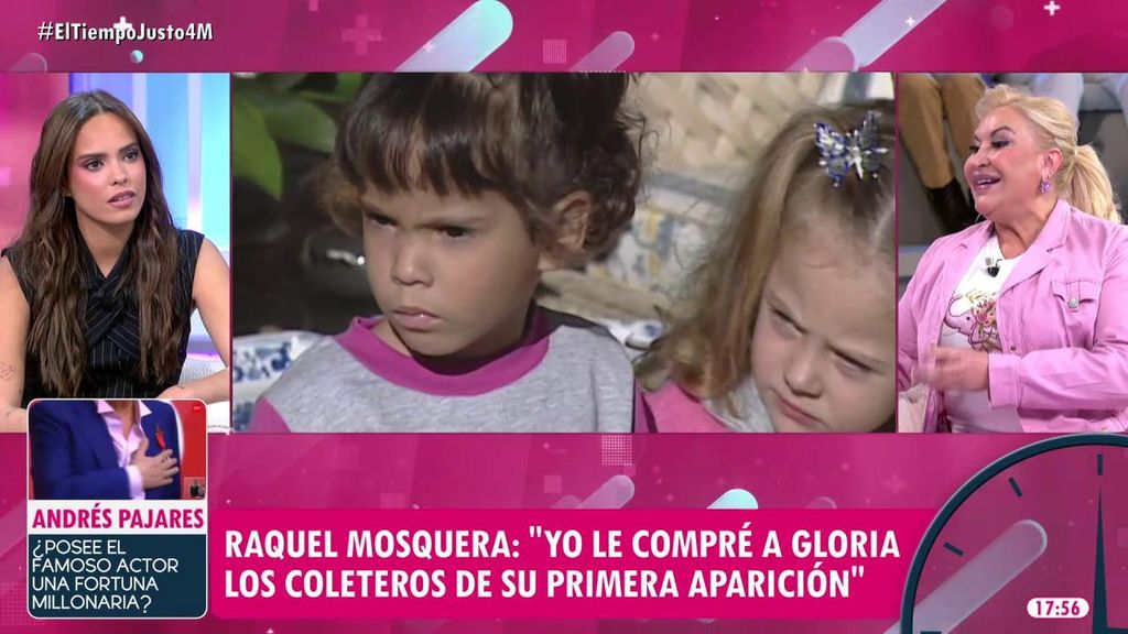 Raquel Mosquera recuerda el gesto que tuvo Rocío Jurado con un regalo que le hizo a Gloria Camila y Rocío Flores: "Fue un día muy bonito"