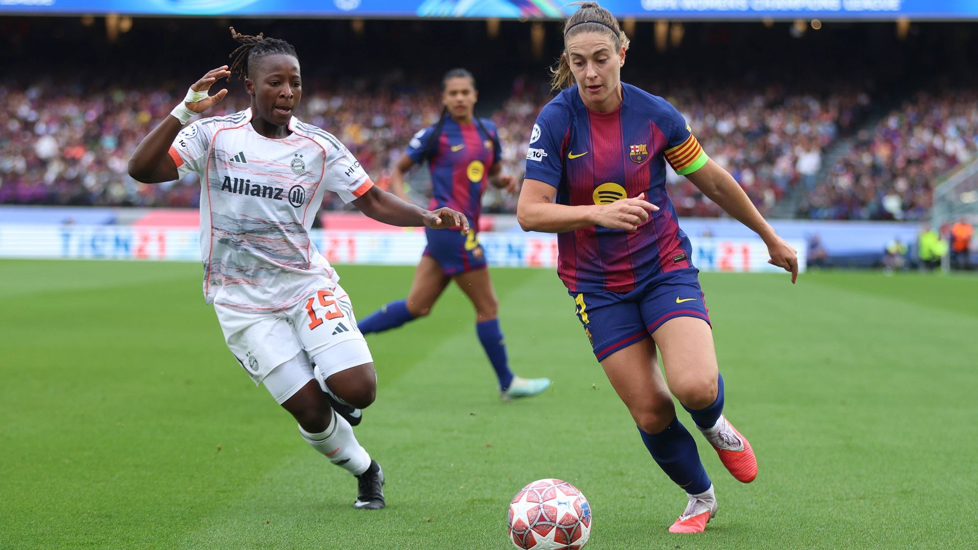 Alexia Putellas en Champions League